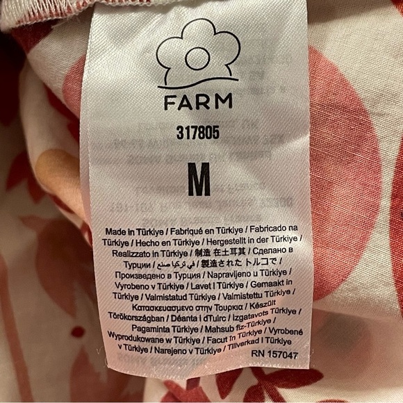 FARM RIO NWOT Romantic Orchard Mini Dress - Picture 9 of 11